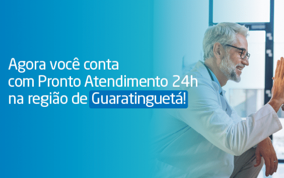 Agora você conta com Pronto Atendimento 24h na região de Guaratinguetá!