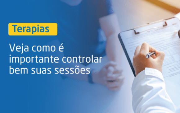 Controle suas terapias e ajude a garantir o melhor atendimento