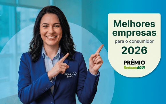 Plano Santa Casa Saúde é indicado ao Prêmio de Melhores Empresas do site Reclame AQUI